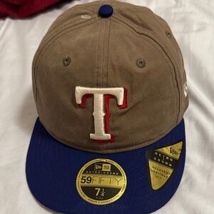 New Era Texas Rangers Workers wear Ball Cap